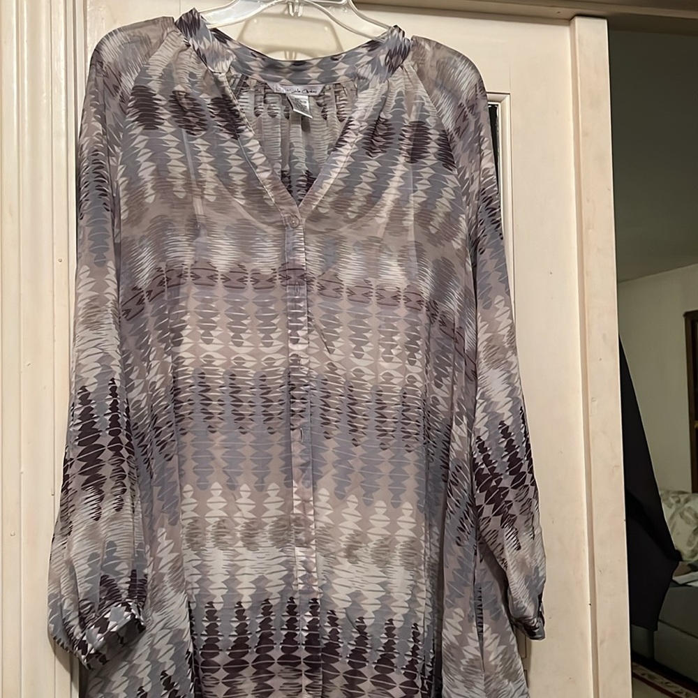 Chiffon Tunic With Camisole - image 2